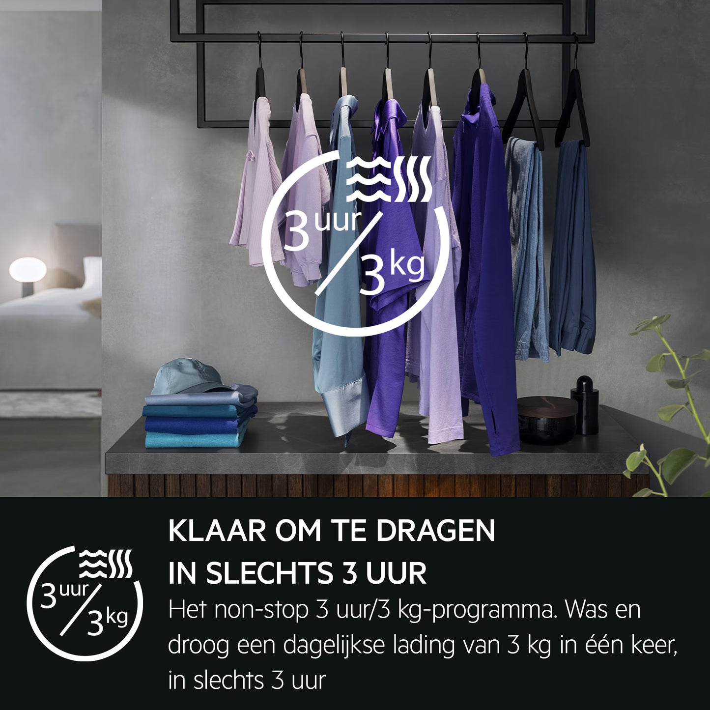 AEG LWR9706C8 – Warmtepomp Was-droogcombinatie 10 kg / 6 kg (Energieklasse B)