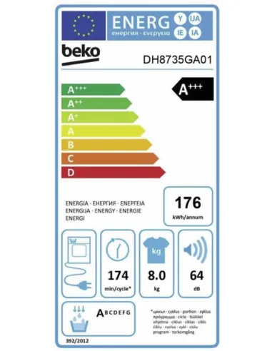 Beko DH8735GA01