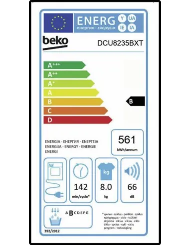 Beko DCU8235BXT