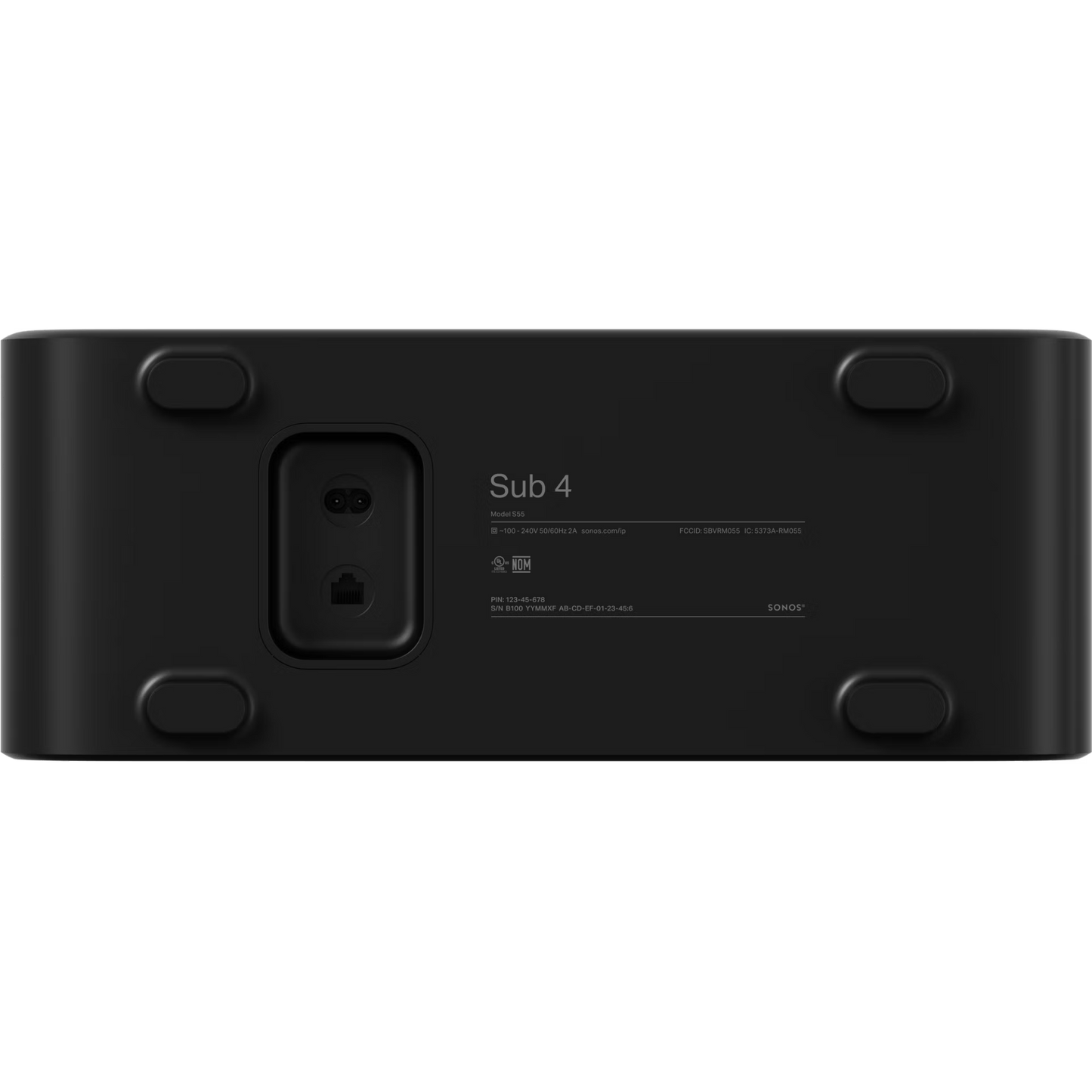 Sonos Sub 4 Premium draadloze subwoofer
