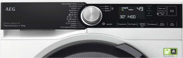 AEG LR9HAMBURG Wasmachine - 10 kg 1600 tpm met SoftWater en ProSteam