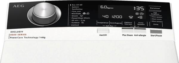 AEG LTR87ULM – Bovenlader Wasmachine 6 kg (Energieklasse A)