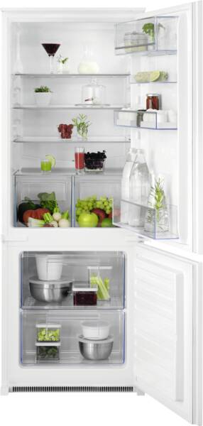 AEG OSC5S141ES Inbouw Koel-Vriescombinatie - 217 liter met LED-verlichting