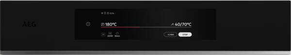AEG TKK8N821T – Compacte inbouwoven met magnetron (44 liter, mat zwart)