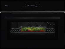 AEG TK8NK621B – Smart premium compacte inbouw oven met magnetron & kerntemperatuursensor (44 liter)