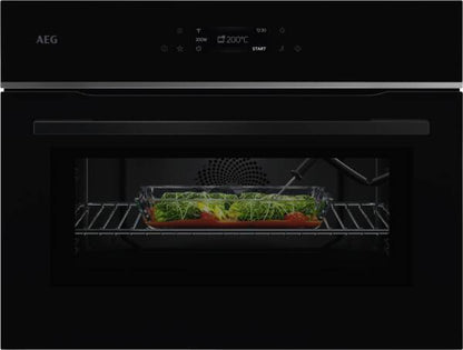 AEG TK8NK621B – Smart premium compacte inbouw oven met magnetron & kerntemperatuursensor (44 liter)