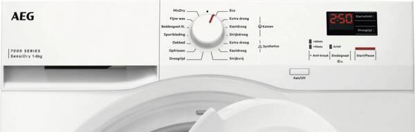 AEG TR71800 Warmtepompdroger - 8 kg met PreciseDry en SensiDry