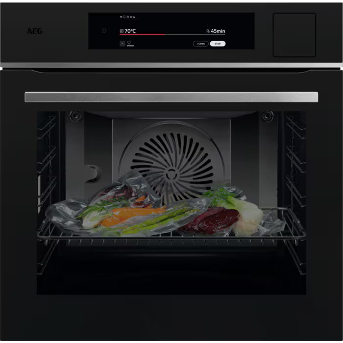 AEG TP9SB831AT – SteamPro inbouwoven met stoom & Sous-Vide (70 liter, A++)