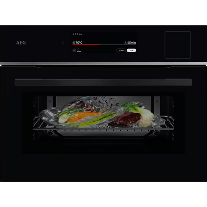 AEG TP9SK821B – Compacte SteamPro inbouwoven met stoom & Sous-Vide (45 liter, A++)