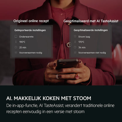 AEG TP9SB831AT – SteamPro inbouwoven met stoom & Sous-Vide (70 liter, A++)