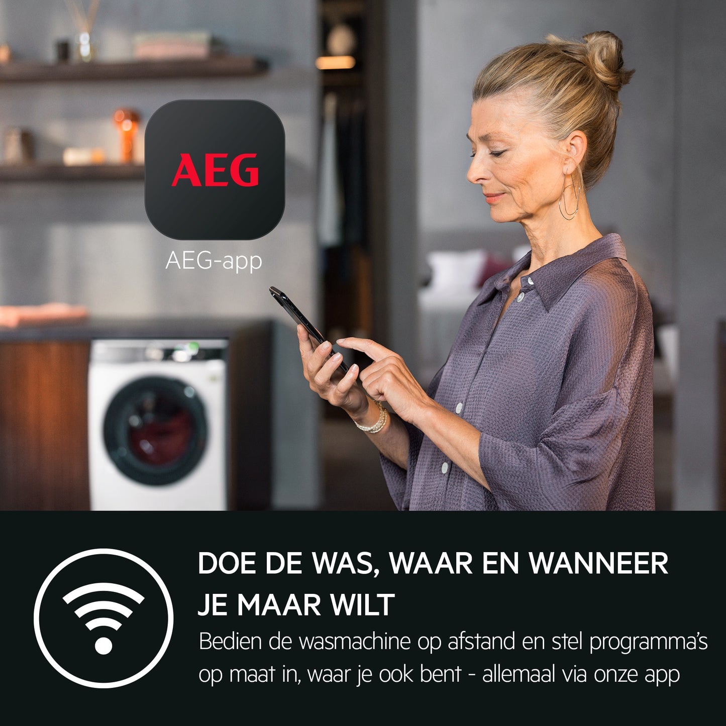 AEG LWR9706C8 – Warmtepomp Was-droogcombinatie 10 kg / 6 kg (Energieklasse B)