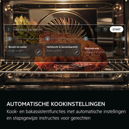 AEG TP9SB831AT – SteamPro inbouwoven met stoom & Sous-Vide (70 liter, A++)