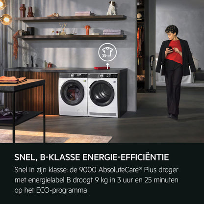AEG TR9HAMBURG Warmtepompdroger - 9 kg met AbsoluteCare en 3DScan