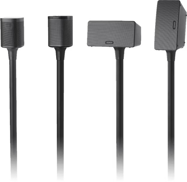 Sanus vloerstandaard voor Sonos One (set van twee)