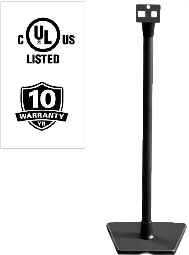 Sanus vloerstandaard voor Sonos One (set van twee)