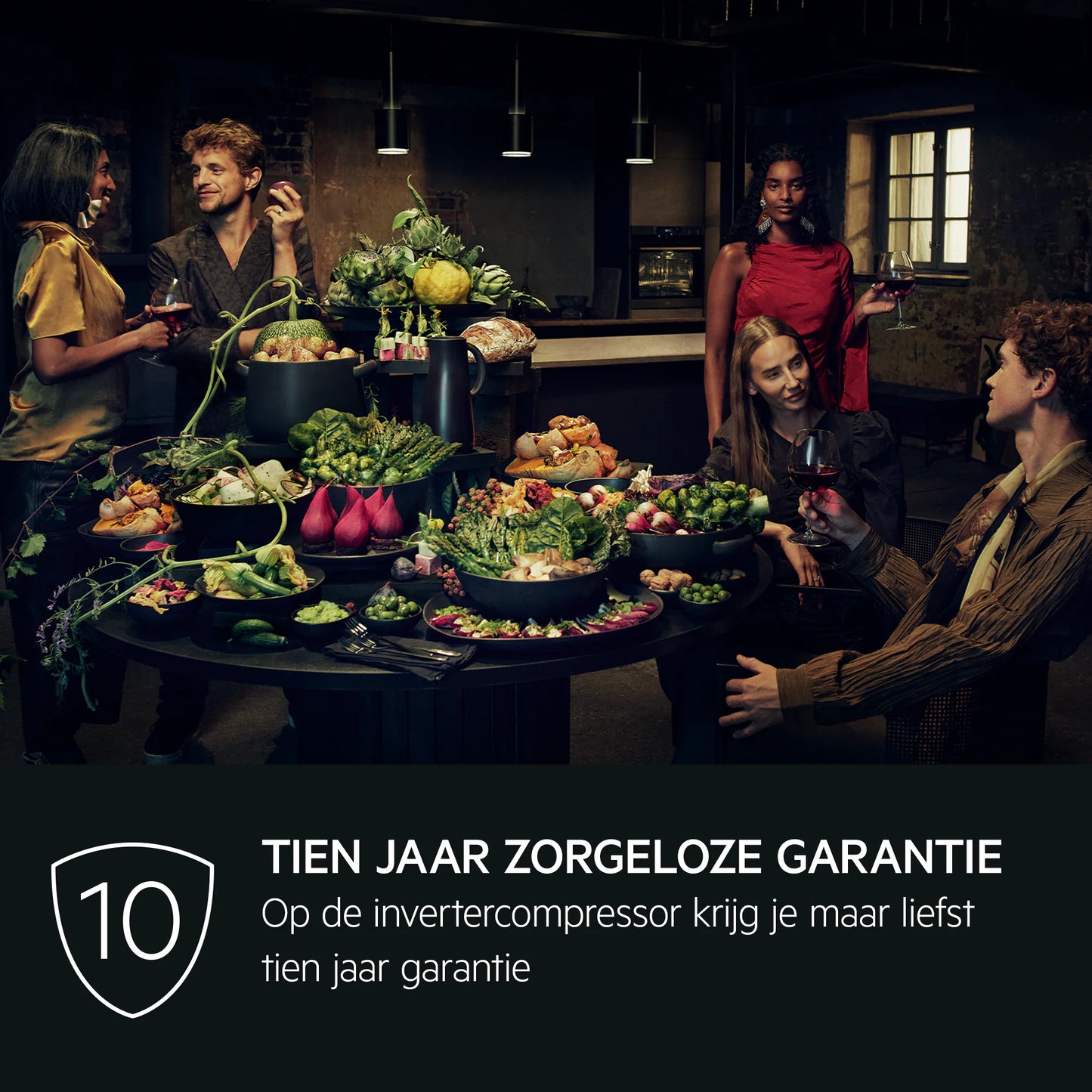 AEG TSC7G181DS Inbouw Koel-Vriescombinatie - 178 cm TwinTech NoFrost met GreenZone