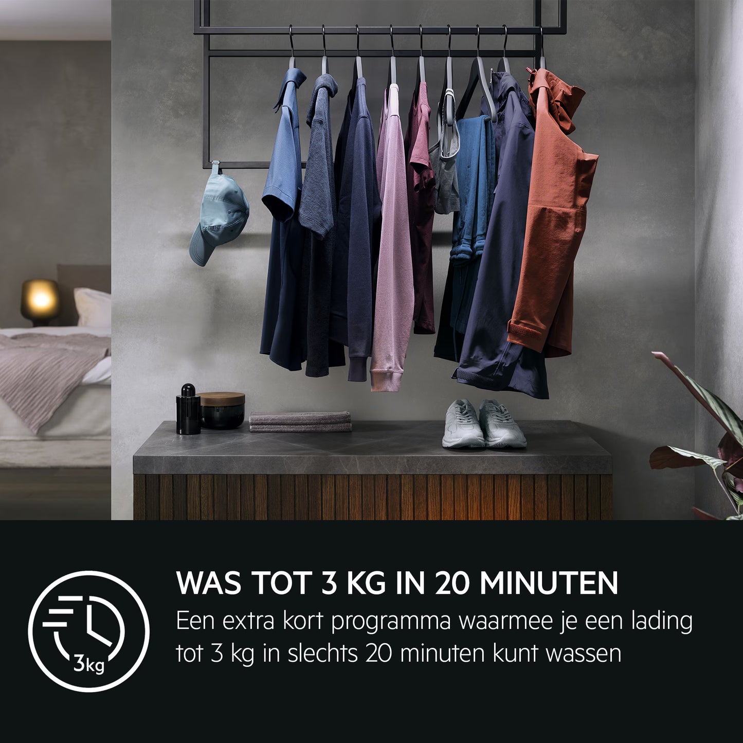 AEG LR8LEIPZIG Wasmachine - 9 kg 1400 tpm met PowerCare en ProSteam
