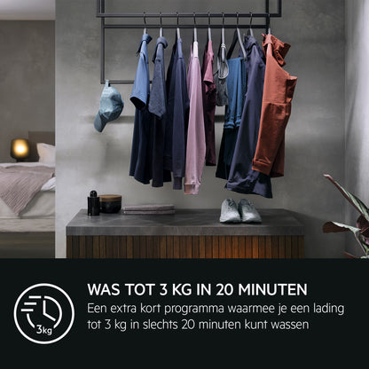 AEG LR8LEIPZIG Wasmachine - 9 kg 1400 tpm met PowerCare en ProSteam