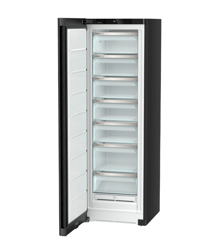 Liebherr SFNbdd 5227 Plus Vrieskast - BlackSteel NoFrost met SpaceBox
