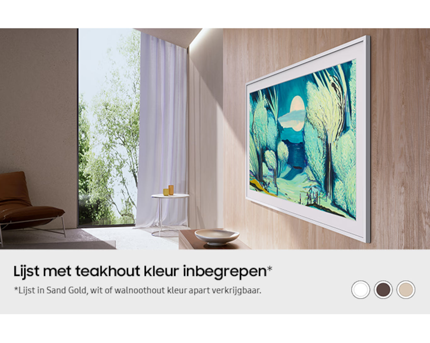 Samsung The Frame Pro 85LS03F TV - 85-inch 4K Art TV met Dolby Atmos