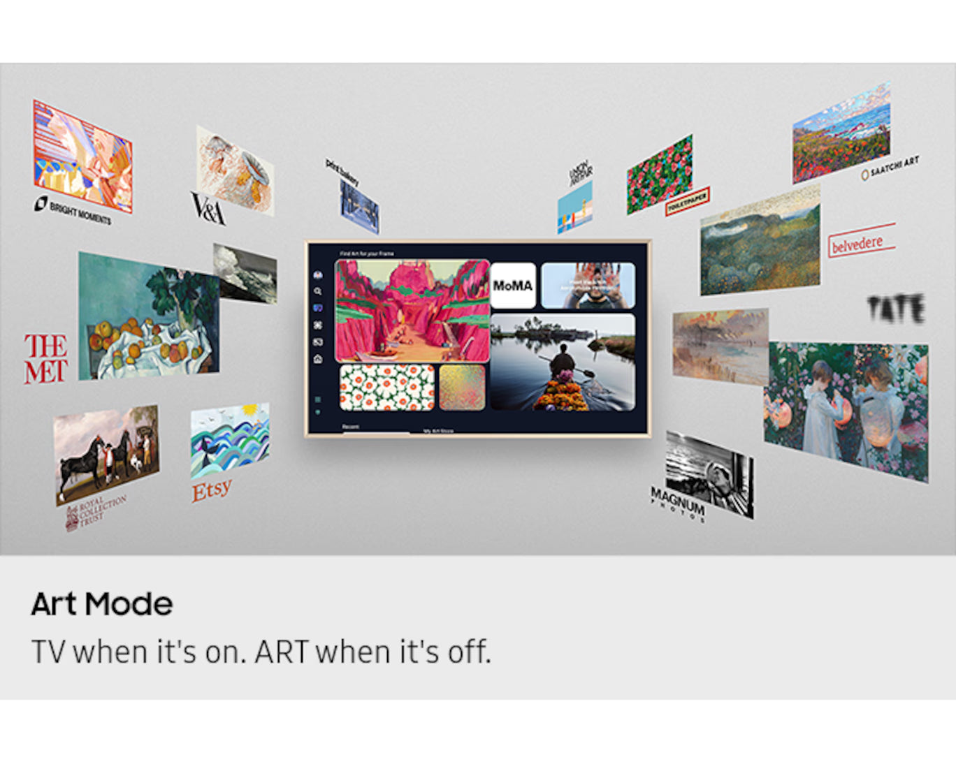 Samsung The Frame Pro 85LS03F TV - 85-inch 4K Art TV met Dolby Atmos