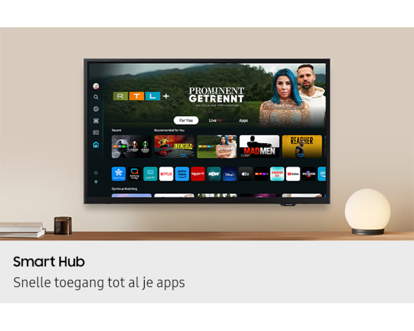 Samsung 32F6000F TV - 32-inch Full HD LED met Tizen Smart TV