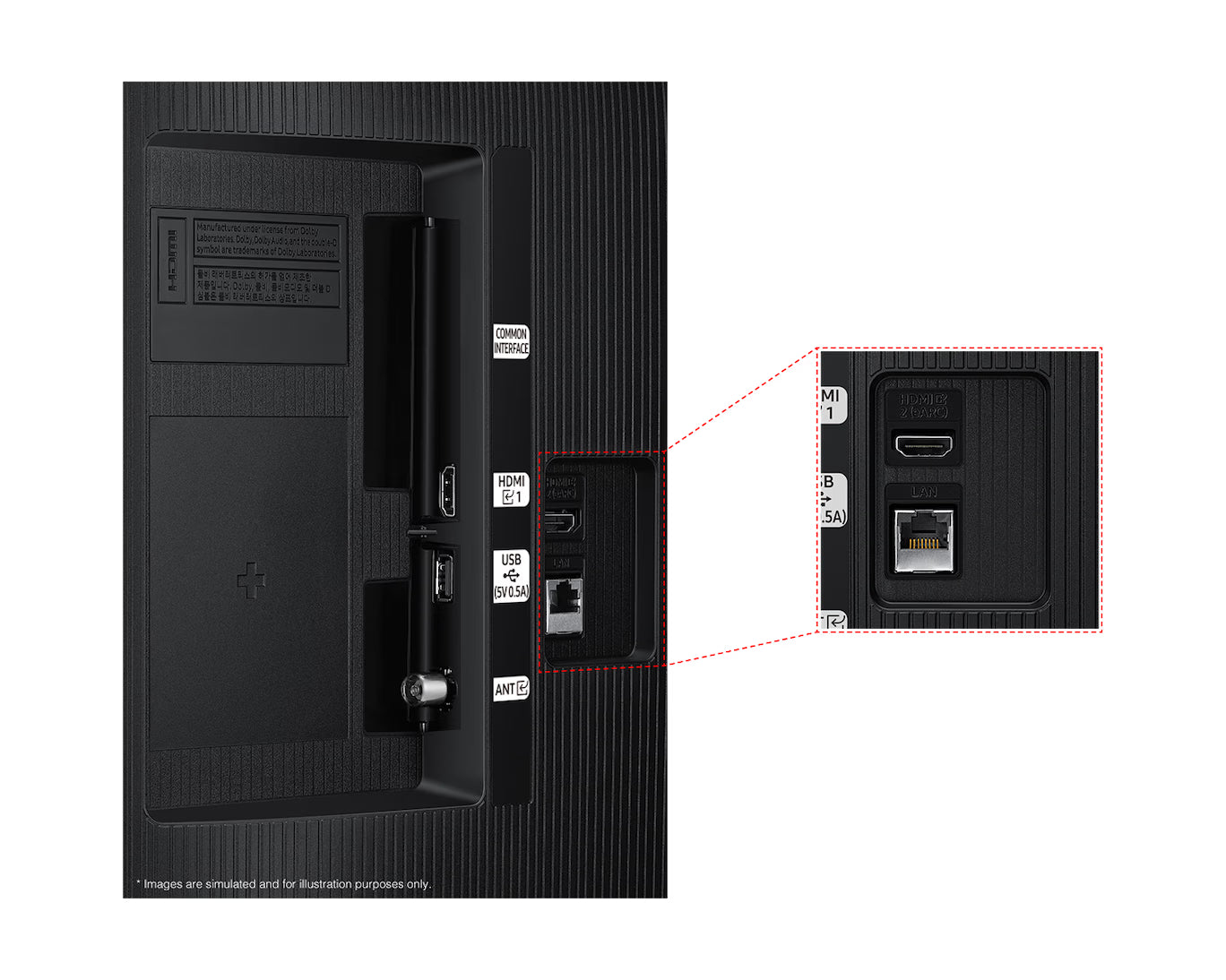 Samsung 32F6000F TV - 32-inch Full HD LED met Tizen Smart TV